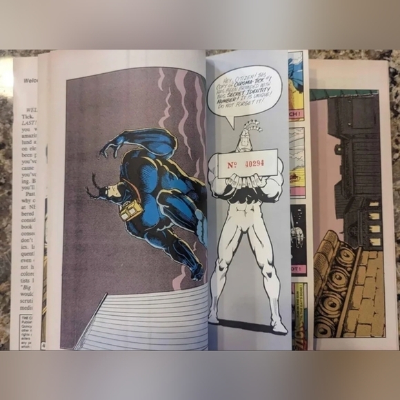 COPY - The Tick Special Edition 1 Chroma Tick In Color February 1992 vtg - Picture 4 of 4